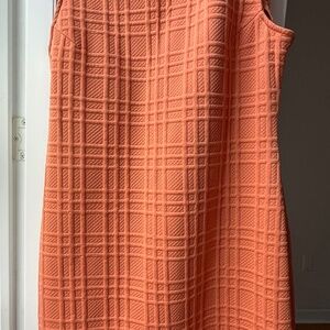 Sharagano Women's Sleeveless Dress Orange Summer